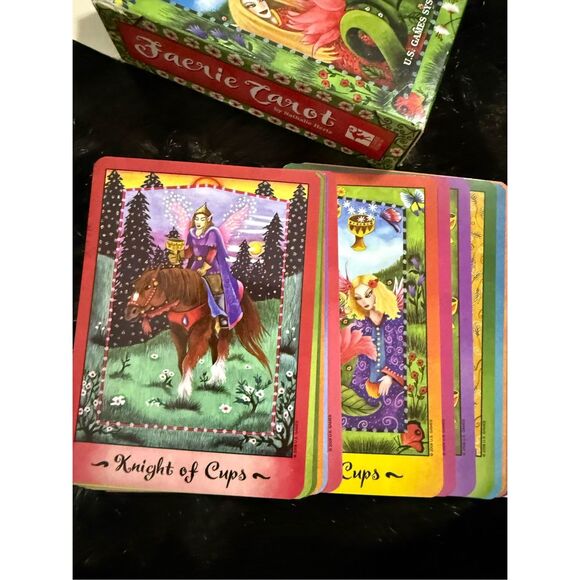 Faerie Tarot Cards Deck Natalie Hertz Esoteric Telling Us Games Systems - Picture 8 of 11